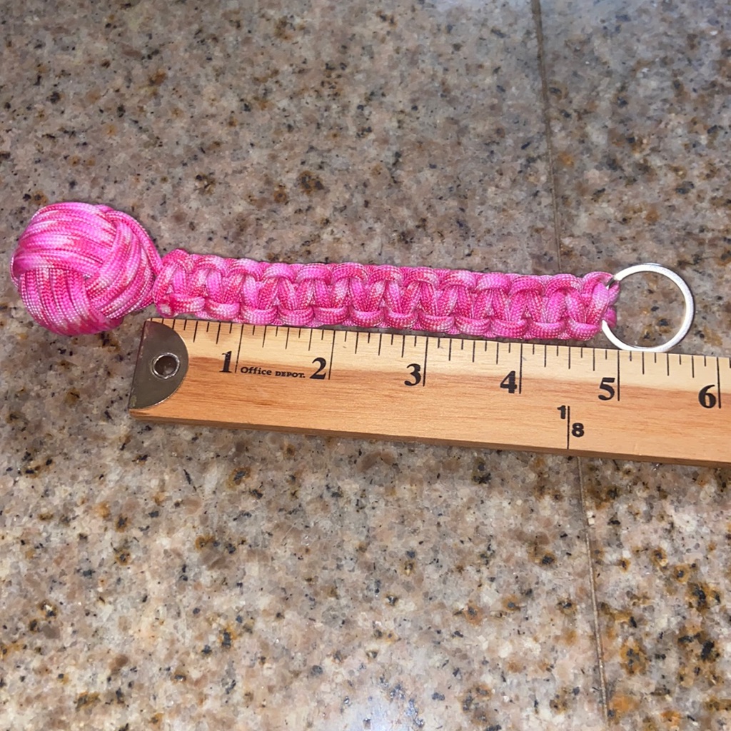 Pink Camo Monkey Fist